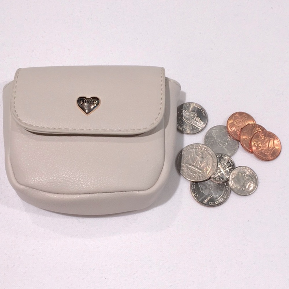 Juicy Couture Change Purse Faux Leather